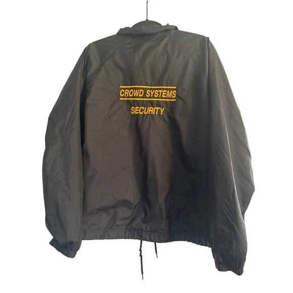 GUC Port Authority Sport Tek Lined Windbreaker Jacket Security Snaps Size Large - Picture 1 of 6